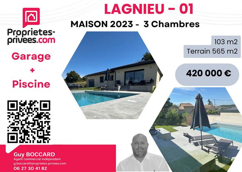 Maison - 103 m² - 4 pièces