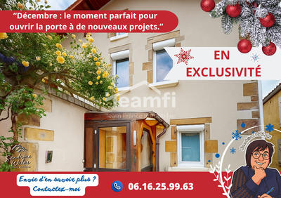 Maison ancienne - 90 m² - 5 pièces