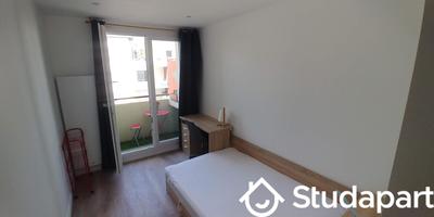 Chambre - 12 m² - 1 pièce