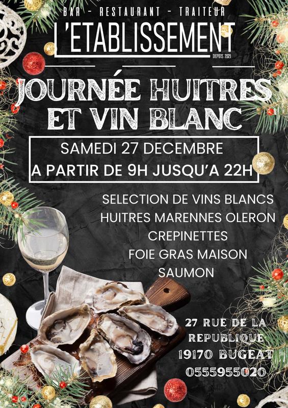 Dégustation d'huîtres à l'Etablissement