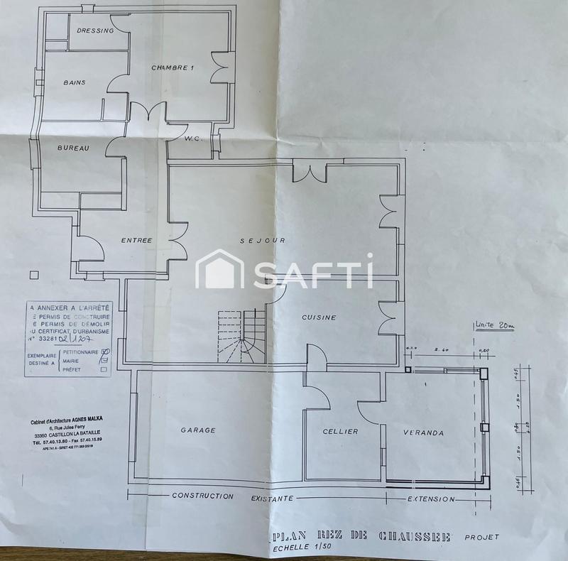 Maison - 195 m² - 8 pièces