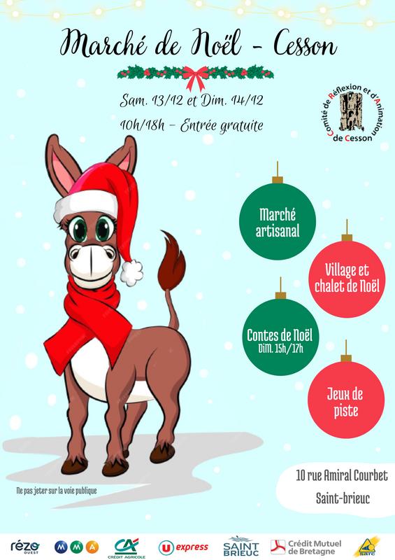 Marché de noël du crac cesson