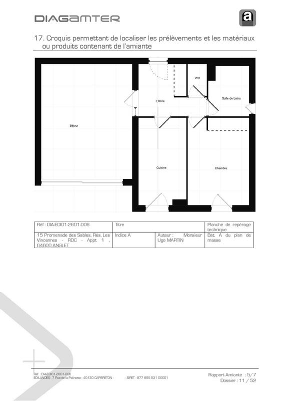 Appartement - 56 m² - 2 pièces