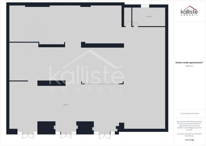 Local commercial - 437 m²