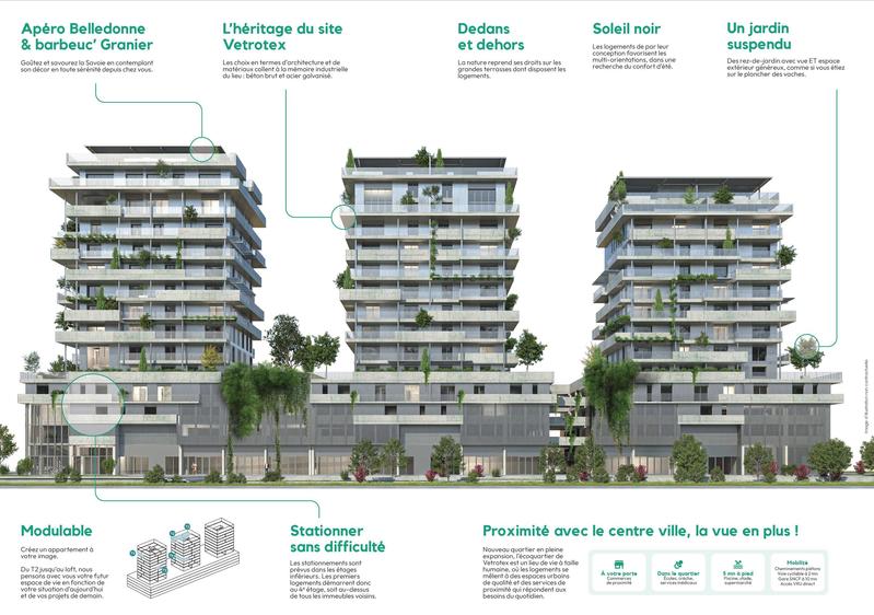 Appartement - 200 m² - 6 pièces