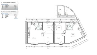 Maison - 51 m² - 3 pièces