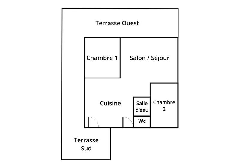 Appartement - 77 m² - 3 pièces