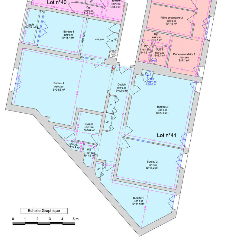 Appartement - 131 m² - 5 pièces
