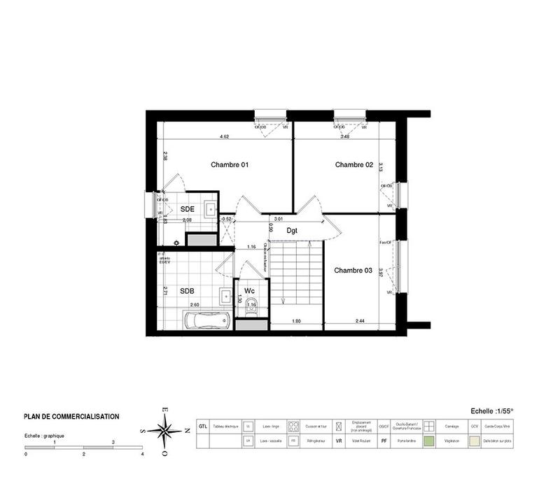 Appartement - 100 m² - 4 pièces