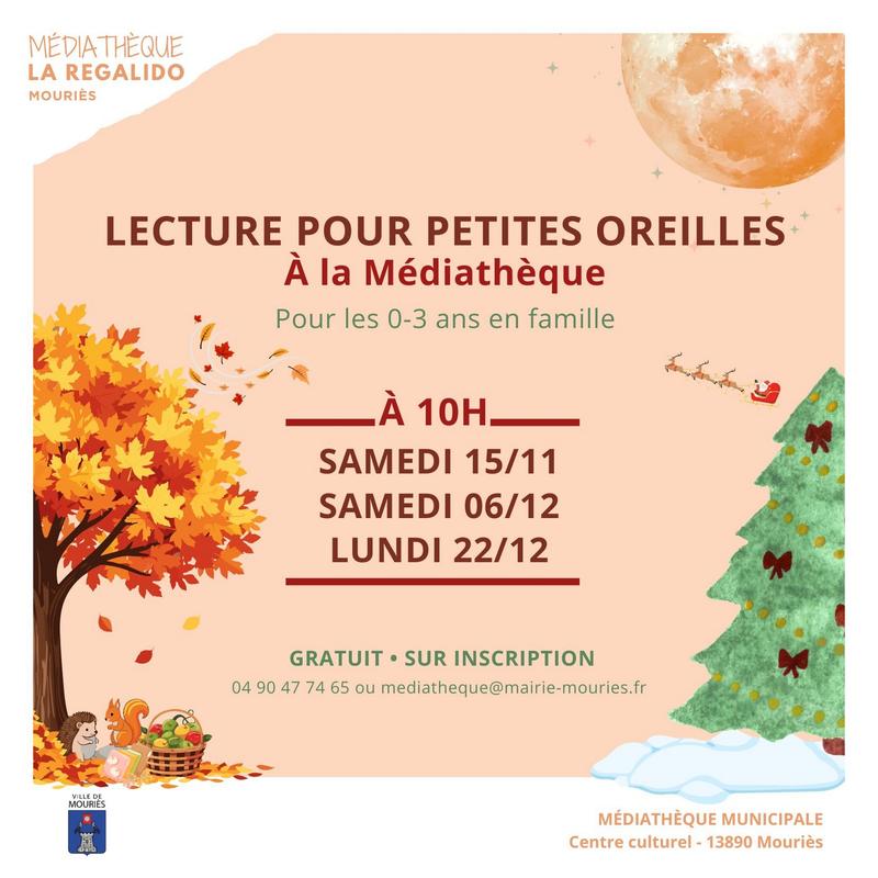 Lecture pour petites oreilles