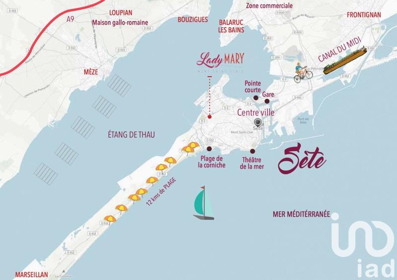 Appartement - 39 m² - 2 pièces