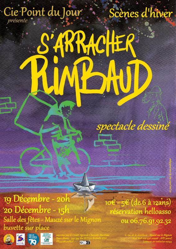 Spectacle - s’arracher Rimbaud à Mauzé-Sur-Le-Mignon