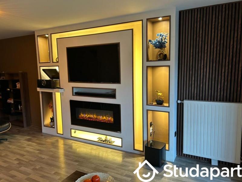 Chambre - 12 m² - 1 pièce