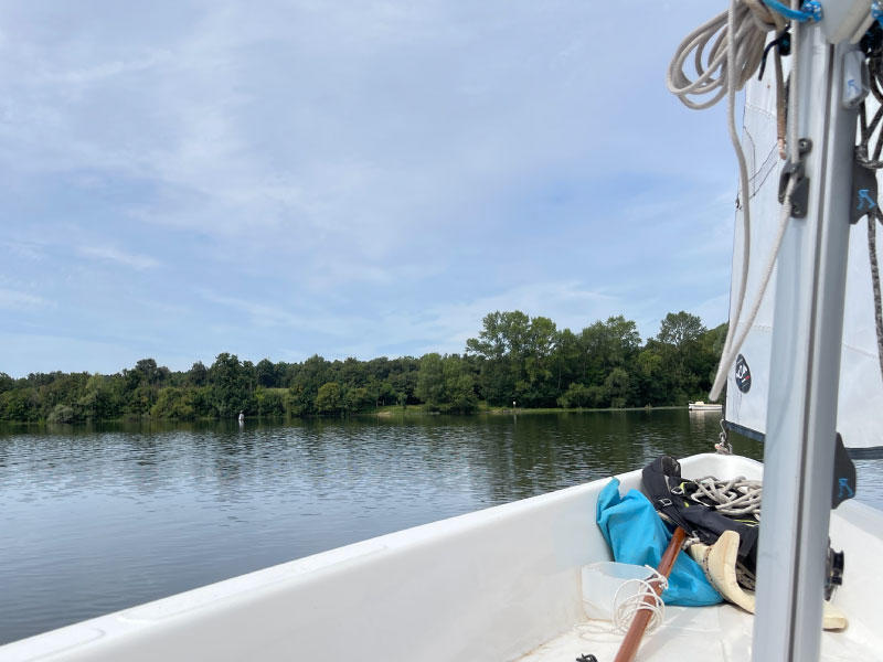 Balade en bateau à voile