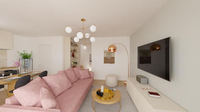 Duplex - 74 m² - 3 pièces