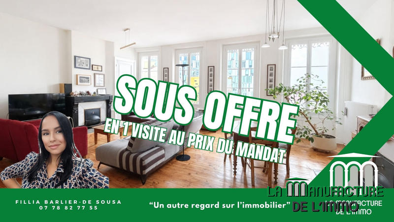 Appartement - 138 m² - 6 pièces