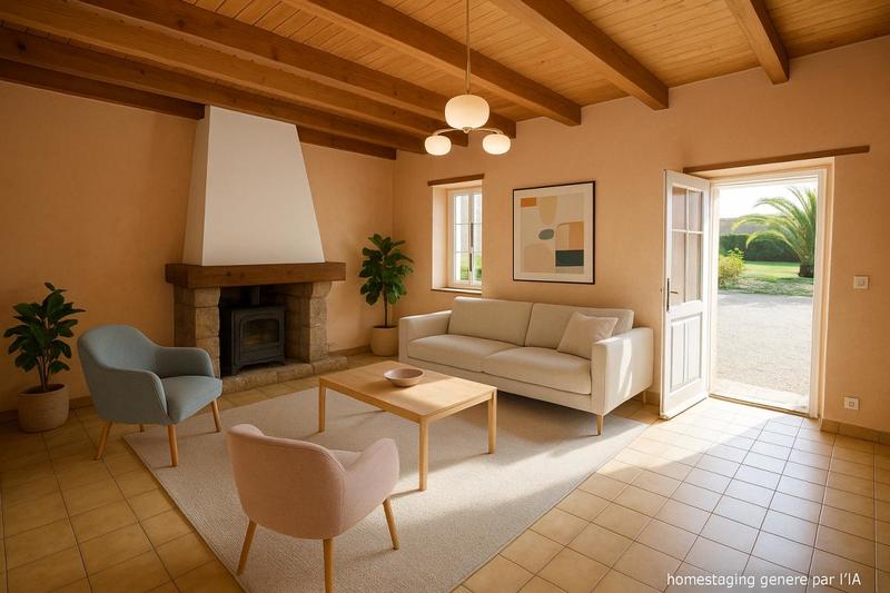 Corps de ferme - 122 m² - 6 pièces