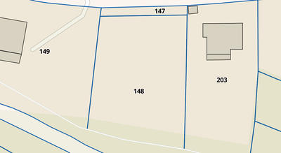 Terrain constructible - 1 109 m²