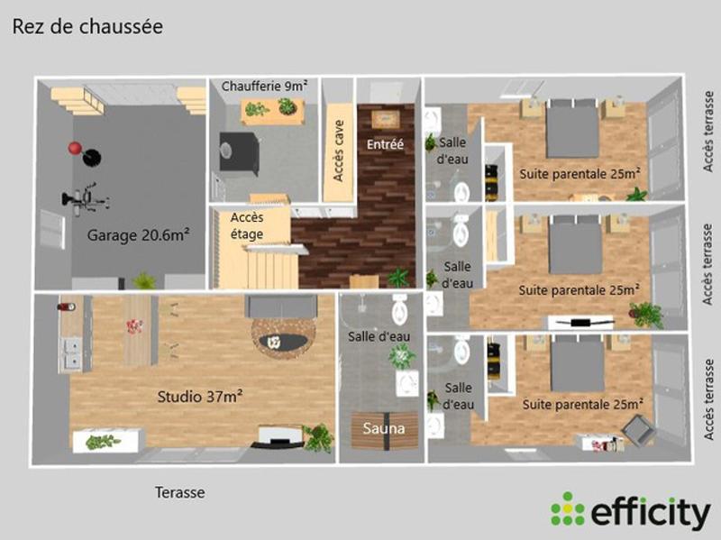 Villa - 225 m² - 9 pièces