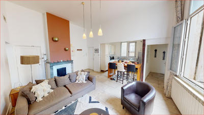 Appartement - 90 m² - 3 pièces