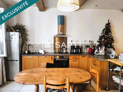 Maison de village - 90 m² - 4 pièces