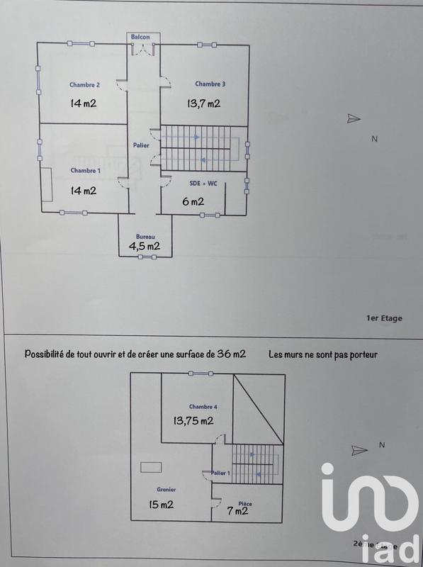 Maison - 137 m² - 6 pièces