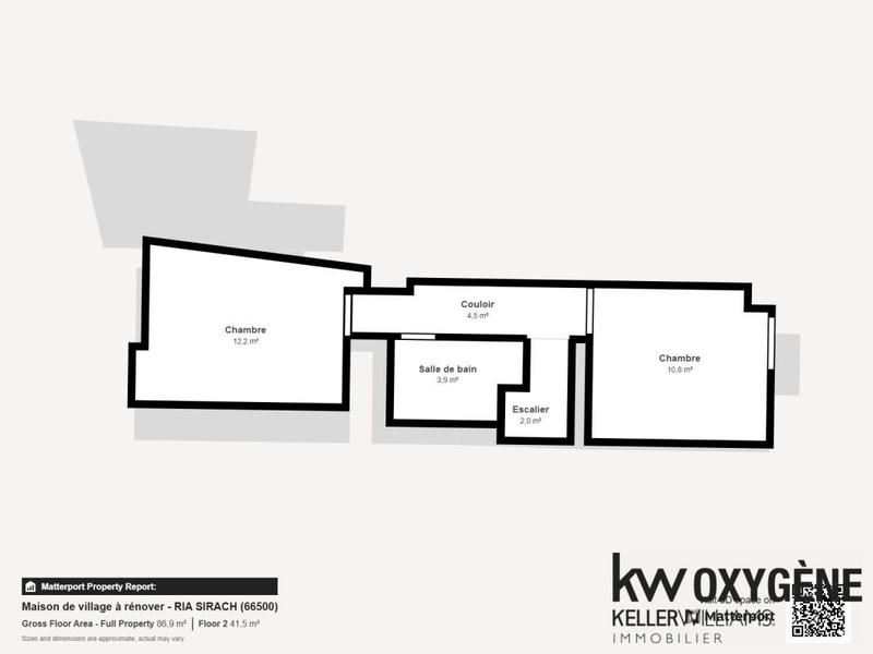 Maison de village - 53 m² - 3 pièces