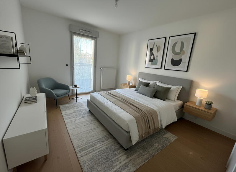 Appartement - 47 m² - 2 pièces