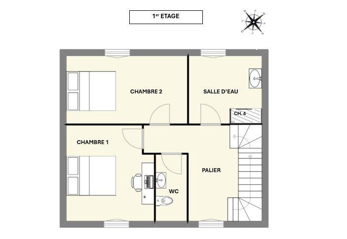 Maison - 120 m² - 5 pièces