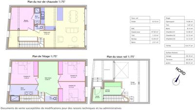 Maison - 134 m² - 5 pièces