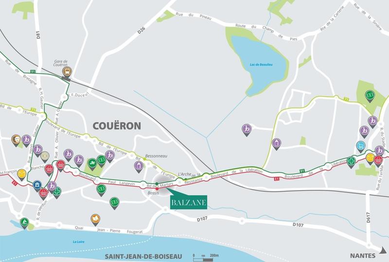 Maison de ville - 92 m² - 4 pièces