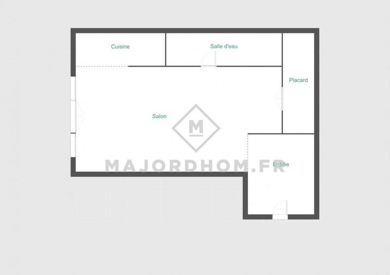 Appartement - 25 m² - 2 pièces