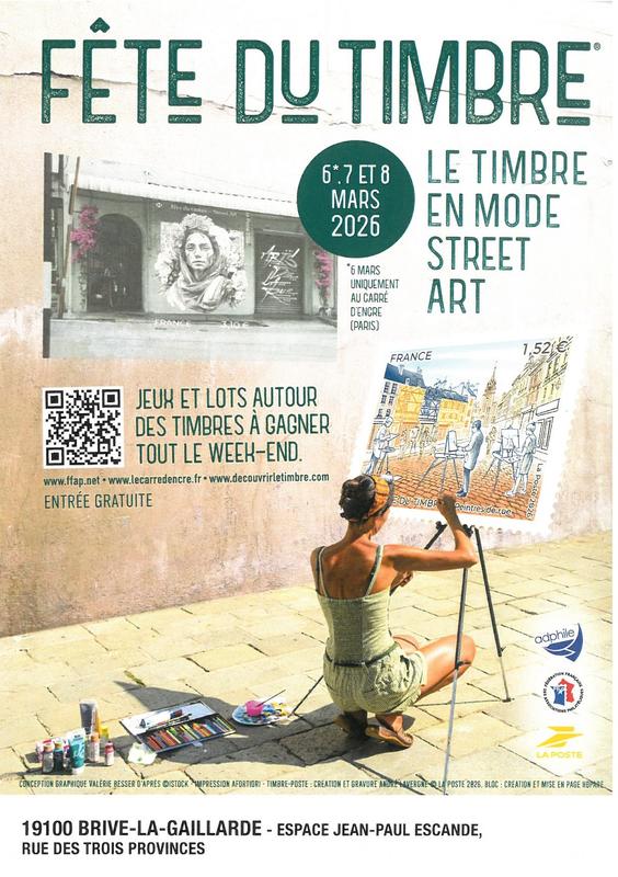 La fête du timbre : le timbre en mode street art