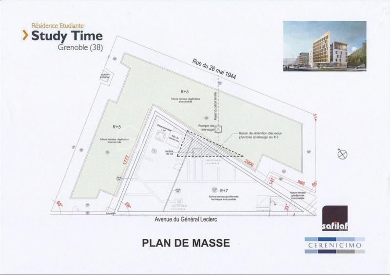 Studio - 19 m² - 1 pièce