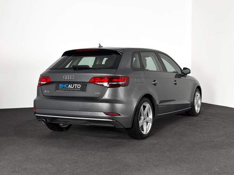 Audi A3 Sportback 1.6 Tdi 110ch Sport Ja17p Sieges Chauff Carplay Gps Regul Xenon Clim 110 Ch