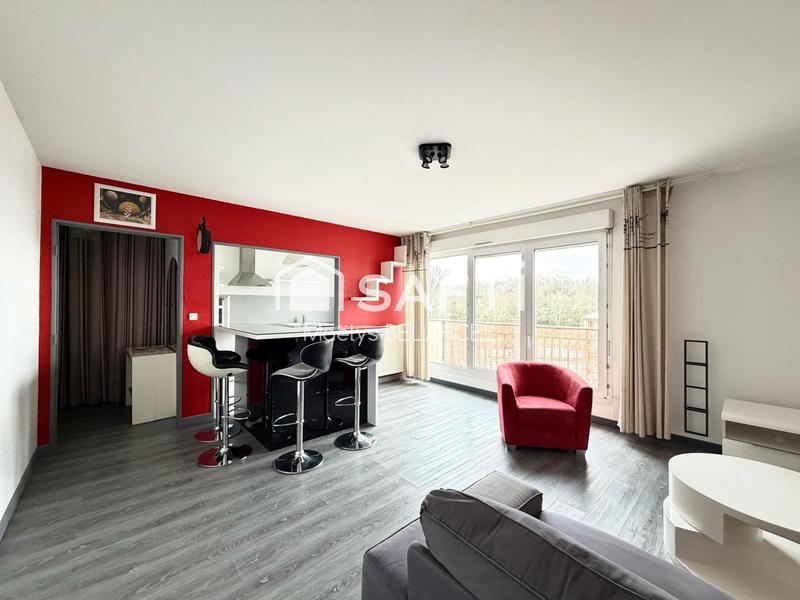 Appartement - 49 m² - 2 pièces