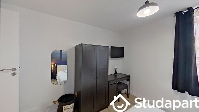 Chambre - 10 m² - 1 pièce