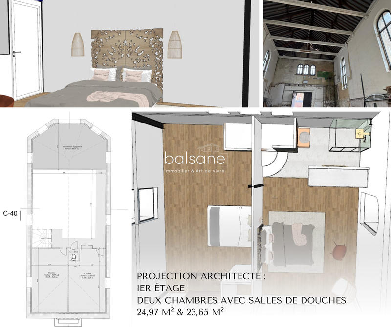Maison - 177 m² - 1 pièce
