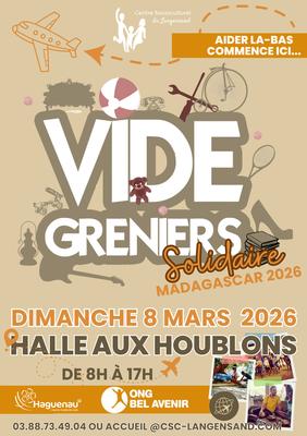 Vide grenier solidaire du csc langensand