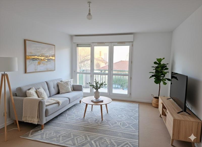 Appartement - 51 m² - 2 pièces