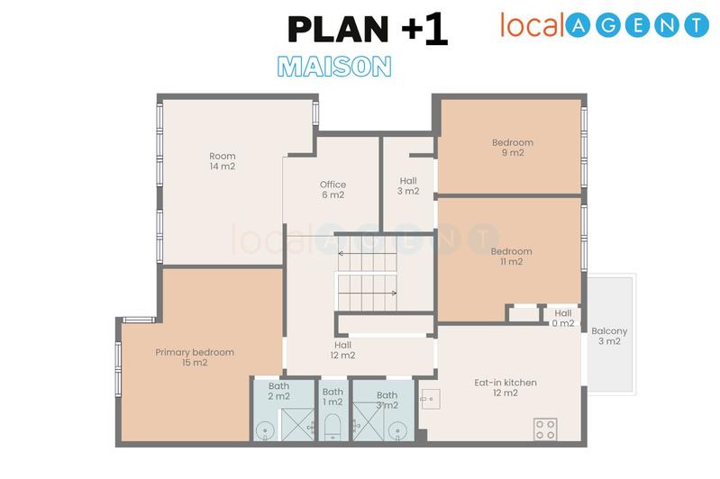 Maison contemporaine - 159 m² - 8 pièces