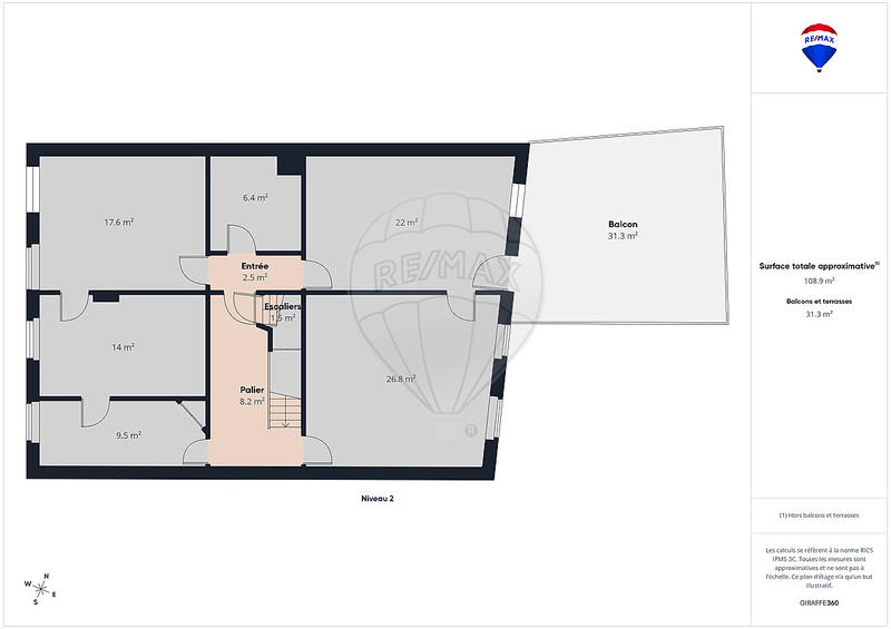 Maison - 240 m² - 12 pièces