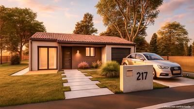 Maison - 91 m² - 5 pièces