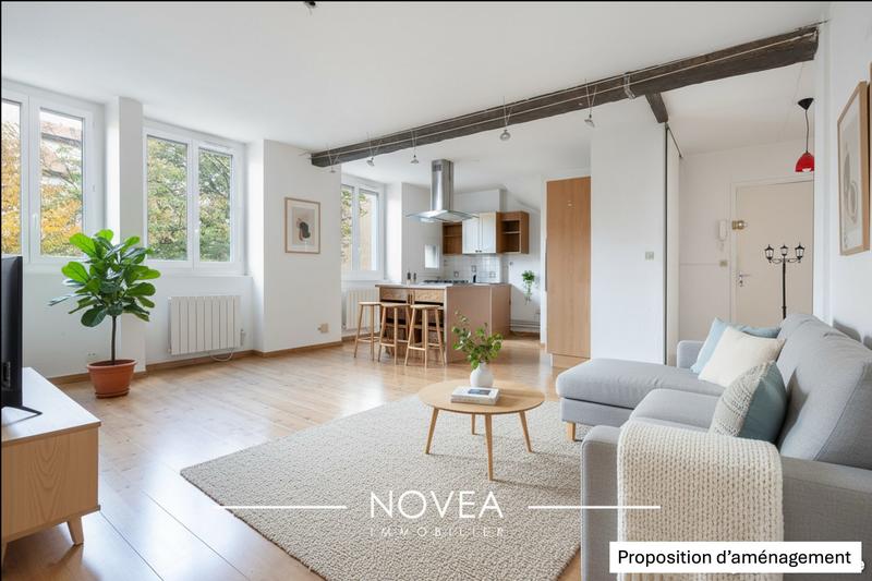 Appartement - 67 m² - 3 pièces