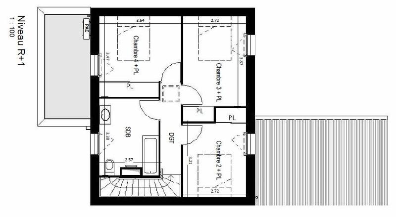 Maison - 97 m² - 5 pièces