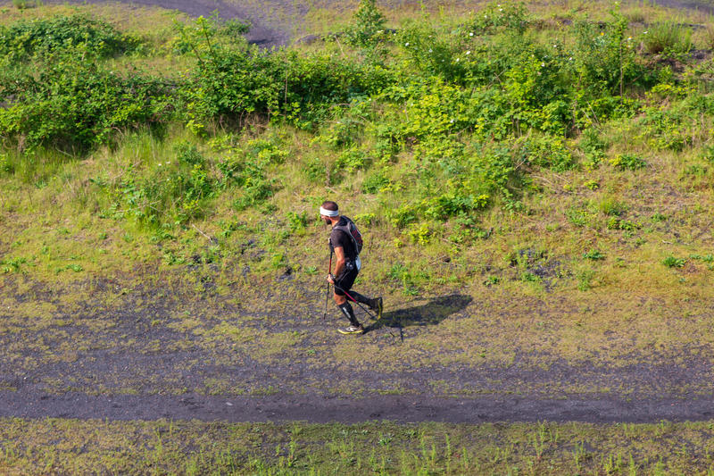 Trail des pyramides noires