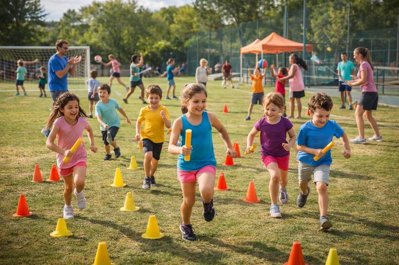 Après midi sportif du Cyclo Club et du Tennis Club Lauzunais