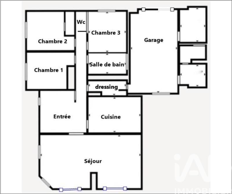Maison - 190 m² - 8 pièces