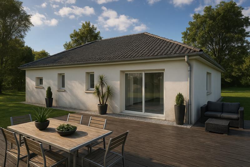 Maison - 90 m² - 4 pièces