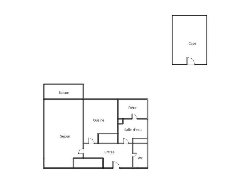 Appartement - 31 m² - 1 pièce